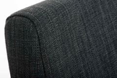 BHM Germany Jedálenská stolička Belfort, textil, tmavo šedá
