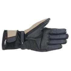 Alpinestars rukavice DENALI AEROGEL Drystar khaki/fluo černo-červeno-béžové XL