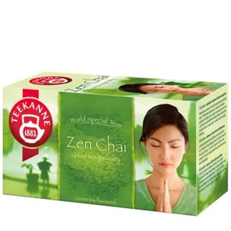TEEKANNE Čaj, zelený, 20x1,75 g, "Zen chai"