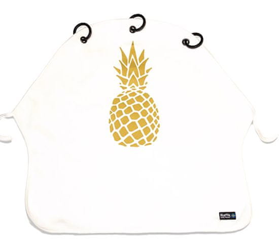 Kurtis Slnečná clona Baby Peace - Pineapple Gold/White