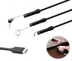 Verk  04118 USB endoskop 10 m, micro USB Android