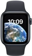 Apple Watch sa 2022, Cellular, 40mm, Midnight, Midnight Sport Band