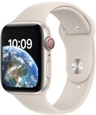 Apple Watch sa 2022, Cellular, 44mm, Starlight, Starlight Sport Band
