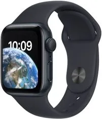 Apple Watch sa 2022, 40mm, Midnight, Midnight Sport Band