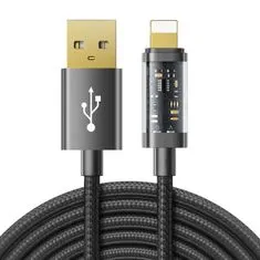 Joyroom Fast Charging kábel USB / Lightning 20W 2.4A 2m, čierny