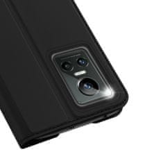 Dux Ducis Skin Pro knižkové kožené puzdro na Realme GT Neo 3, čierne