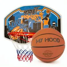 MY HOOD Set basketbalového koša a lopty 304002