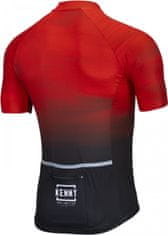 Kenny cyklo dres TECH 22 Summer černo-červený XL