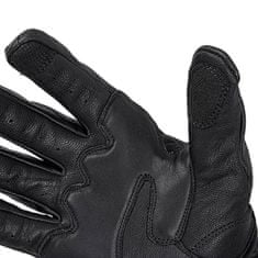 Kožené moto rukavice Cherton Farba čierna, Veľkosť S