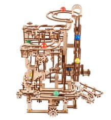 UGEARS 3D puzzle Marble Run Tiered Hoist