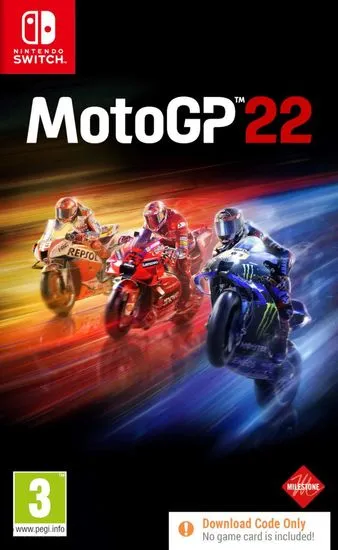 Milestone MotoGP 22, digitální kód v balenie (SWITCH)