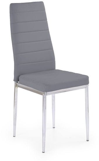 Halmar Kovová stoličky K70 C, sivá