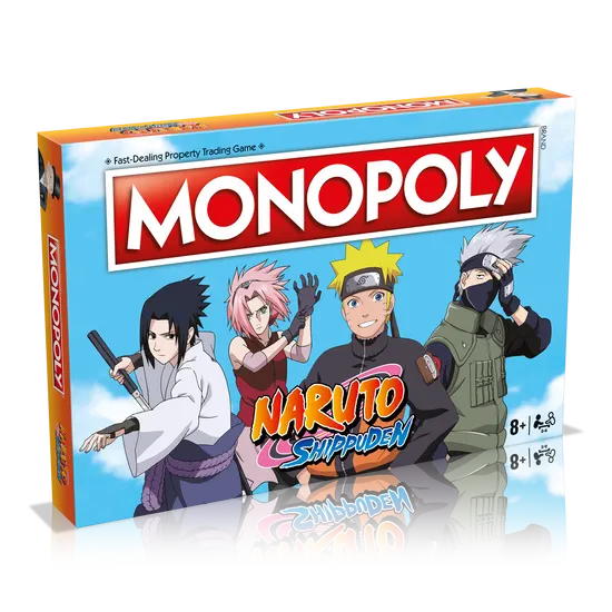 Winning Moves MONOPOLY Naruto Anglická verzia