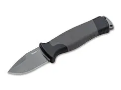 Böker Plus 02BO024 OUTDOORSMAN MINI vonkajší nôž 5,7 cm, čierna, šedá, plast FRP, puzdro Kydex