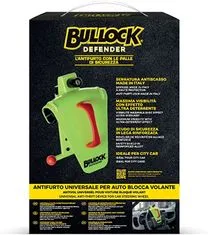 Bullock Defender - univerzálne mechanické zabezpečenie na volant pre akýkoľvek typ vozidla, zároveň zabráni krádeži airbagu.