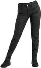 PANDO MOTO nohavice jeans LORICA KEV 02 dámske Short čierne 29