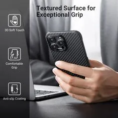 Pitaka ochranný kryt MagEZ 3 1500D pro Apple iPhone 14 Pro, čierna/šedá