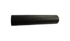 4Race Gripy tvrdené penové NBR 136mm okrúhle čierne