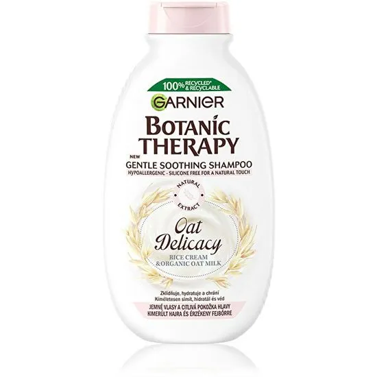 Garnier Jemný upokojujúci šampón Botanic Therapy Oat Delicacy (Gentle Soothing Shampoo)