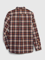 Gap Detská kockovaná oxford košeľa XS