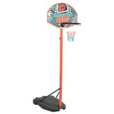 Vidaxl Basketbalový set, nastaviteľný, 180-230 cm