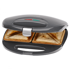 Clatronic ST 3477 sivý sendvičovač sivý