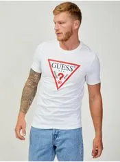 Guess Biele pánske tričko Guess XL