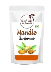 Fruits du Paradis Mandle blanšírované BIO 1 kg