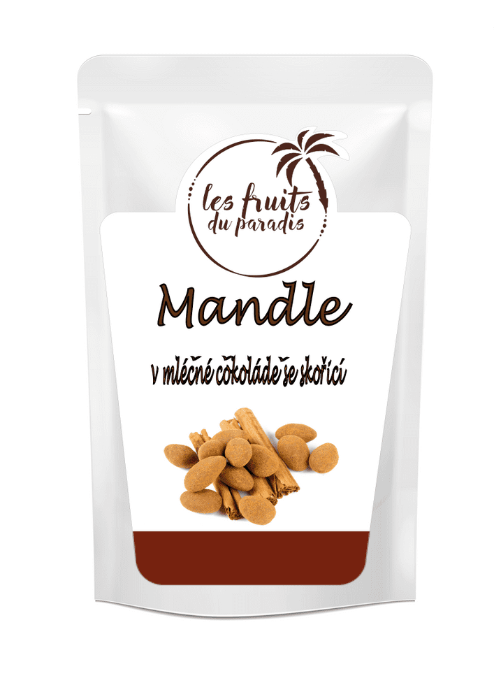 Fruits du Paradis Mandle v čokoláde a škorici 200 g
