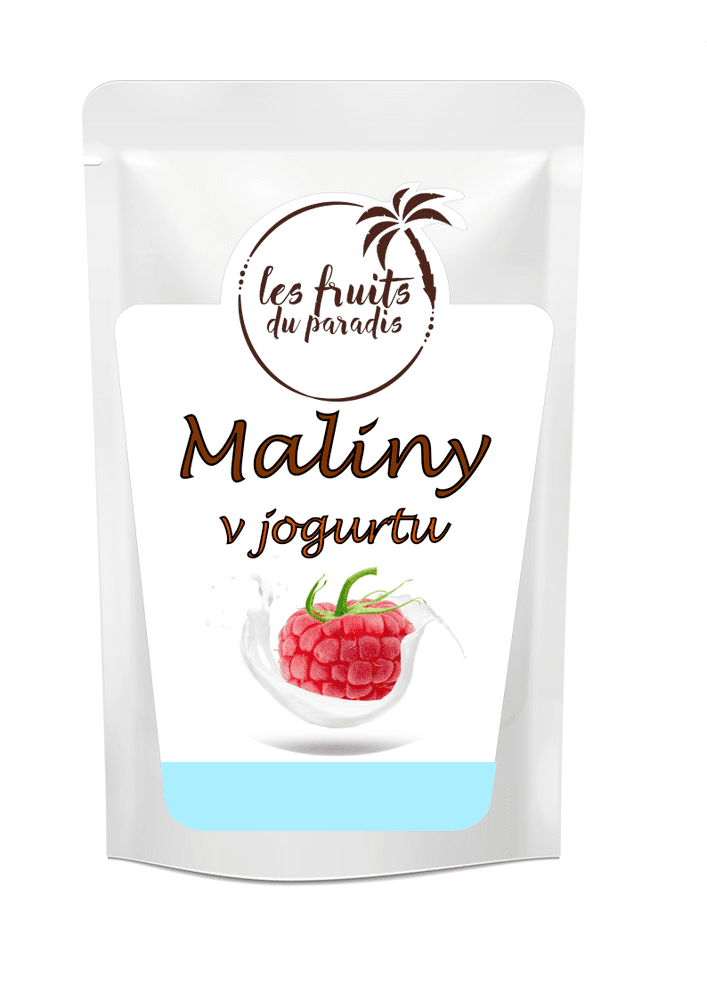 Fruits du Paradis Maliny sušené mrazom v jogurte 500 g