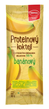 SEMIX Proteínový kokteil banánvý 30g , Semix