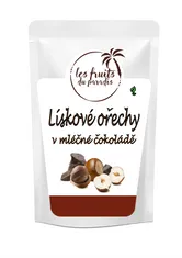 Fruits du Paradis Lieskové oriešky v mliečnej čokoláde 100 g