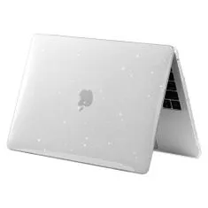 Tech-protect Smartshell kryt na Macbook Air 13 2022, glitter priesvitný