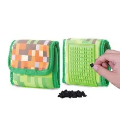 Pixie Crew peňaženka Minecraft zeleno-hnedá