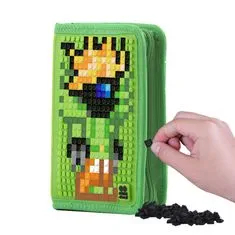 Pixie Crew školský peračník Minecraft zeleno hnedý