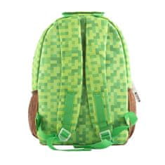 Pixie Crew voľnočasový batoh Adventure - zeleno-hnedá kocka