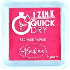 Aladine Pečiatkovací vankúšik IZINK Quick Dry rýchloschnúci - červený
