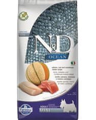 Farmina N&D dog OCEAN (GF) adult mini, salmon, cod & cantaloupe melon 7kg