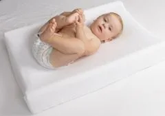 BabyMatex Poťah na prebaľovaciu podložku biely