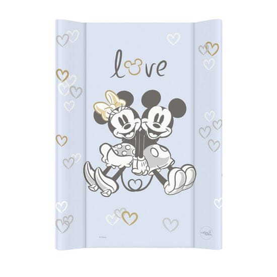 Ceba Baby CEBA Podložka prebaľovacia s pevnou doskou COMFORT (50x70) Disney Minnie & Mickey Blue