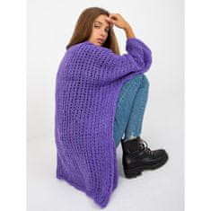 Och Bella Dámsky sveter z vlny OCH BELLA fialový TW-SW-BI-M2202.29X_390086 Univerzálne