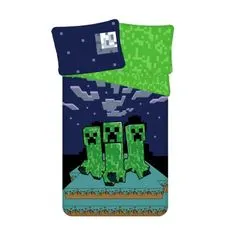 Jerry Fabrics Obliečky Minecraft Sssleep Tight Bavlna, 140/200, 70/90 cm