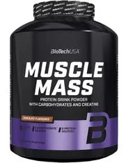 BioTech USA Muscle Mass 4000 g, vanilka