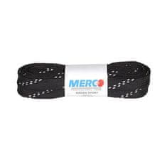 Merco PHX šnúrky do korčúľ nevoskované čierna Dĺžka: 240 cm