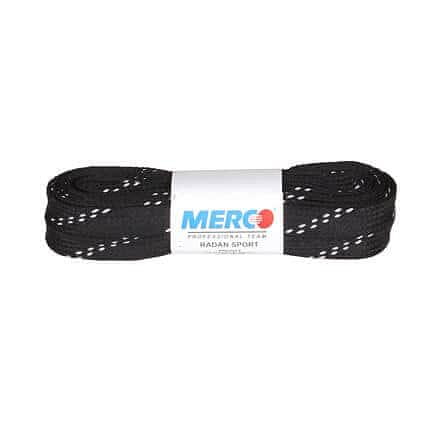 Merco PHX šnúrky do korčúľ nevoskované čierna Dĺžka: 310 cm