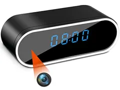 SpyTech WiFi kamera v digitálnych hodinách s nočným videním a detekciou pohybu 