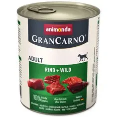 Animonda Konzerva Gran Carno hovädzie + zverina - 800 g