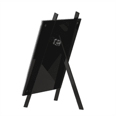 HAMA akrylový stojan ARTS, 13x18 cm, čierny, na výšku