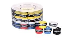 Merco Team overgrip omotávka hr. 0,5 mm/ box 50 ks mix farieb, box 50 ks