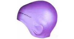 Aquaspeed Multipack 4ks Ear kúpacia čiapka fialová